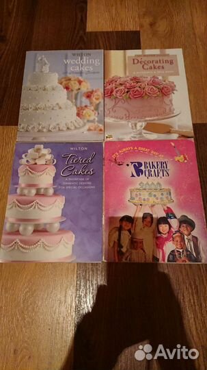 Журналы и книги. Торты украшение