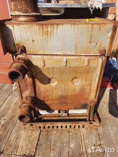 Чугунная печь для дома б/у (торг)
