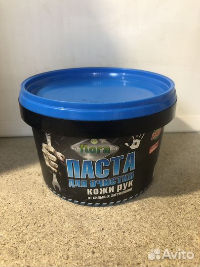 Паста для очистки кожи рук от сильных загрязнений