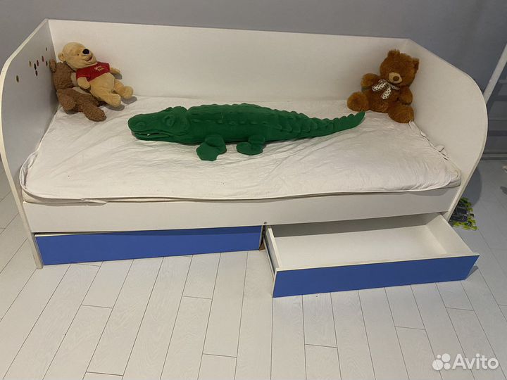 Детская кровать от 3 лет с бортиками бу