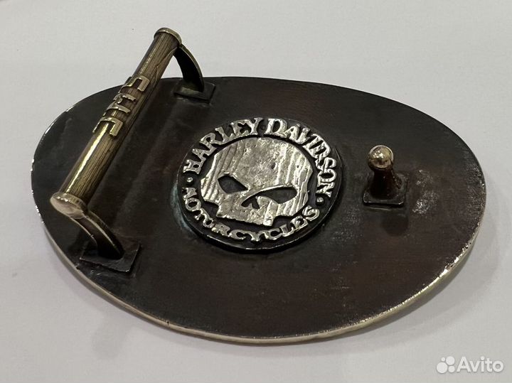 Пряжка Harley Davidson из латуни