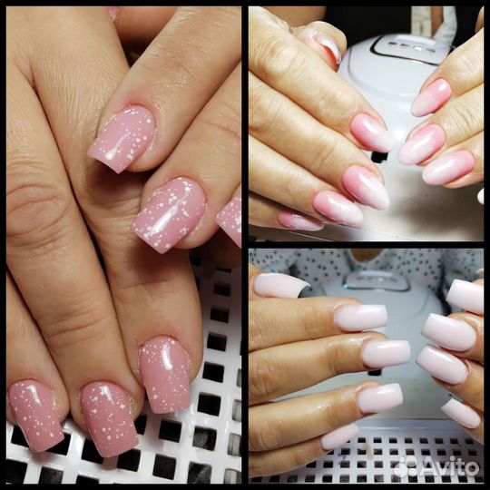 Наращивание, коррекция и укрепление ногтей