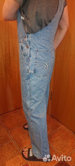 Джинсовый мужской комбинезон Emanuel & Co, раз. L