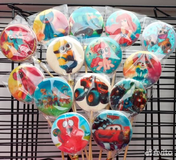 Леденцы из изомальта и карамельные