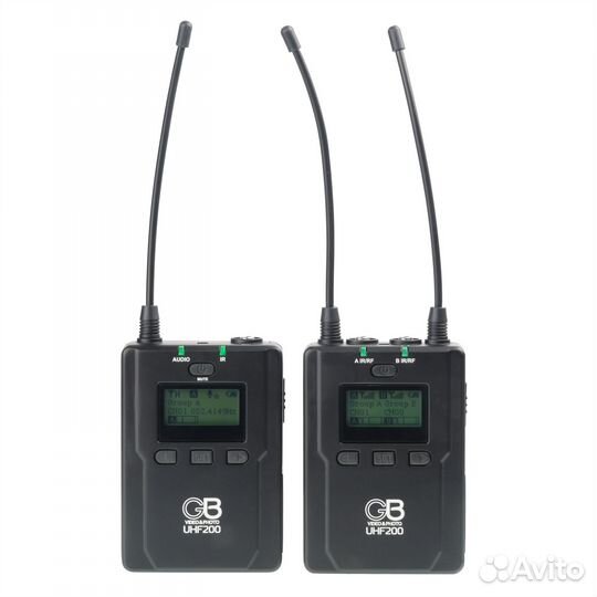 Петличная радиосистема GreenBean RadioSystem UHF2