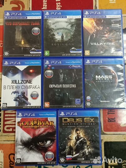 Игры ps4