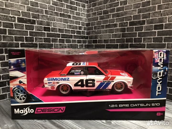 Maisto 1/24 Datsun 510 (JDM)