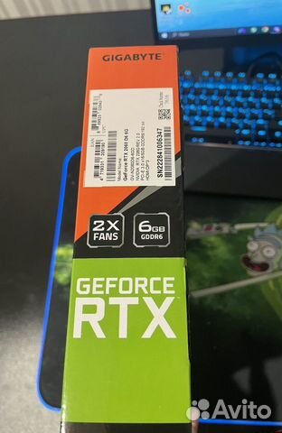 Видеокарта rtx 2060 6gb объявление продам