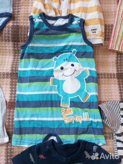 Вещи пакетом для мальчика 68 размер