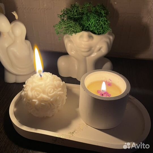 Свеча ручной работы