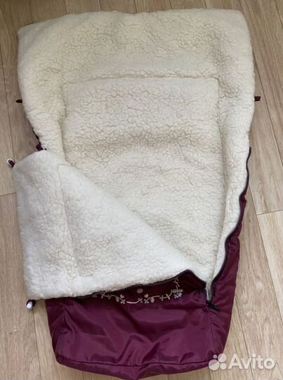 Конверт утеплённый в коляску, санки