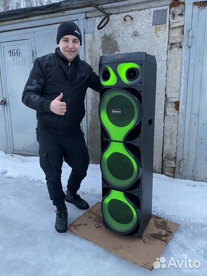 Блютуз колонка караоке