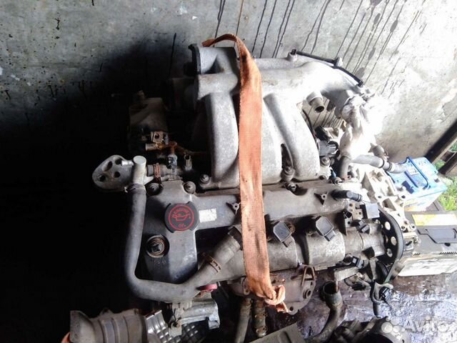 Двигатель Jaguar X type 2.5 маховик коллектор