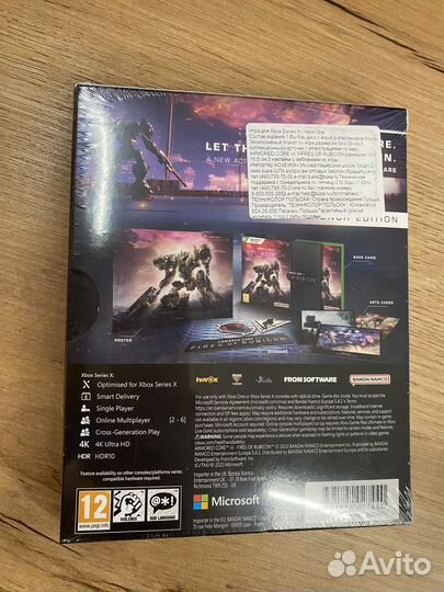 Armored Core VI: Fires of Rubicon диск Xbox новый