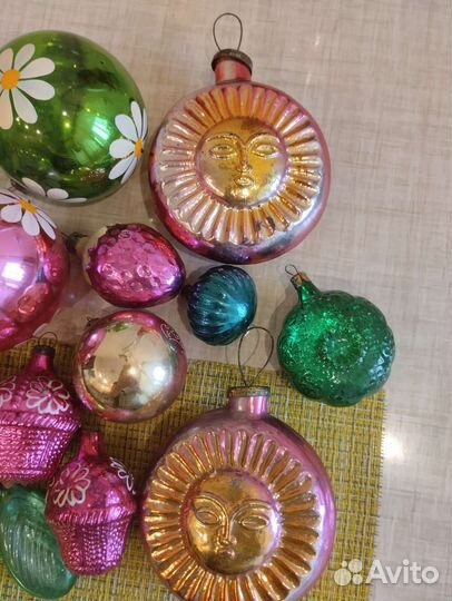 Елочные игрушки СССР