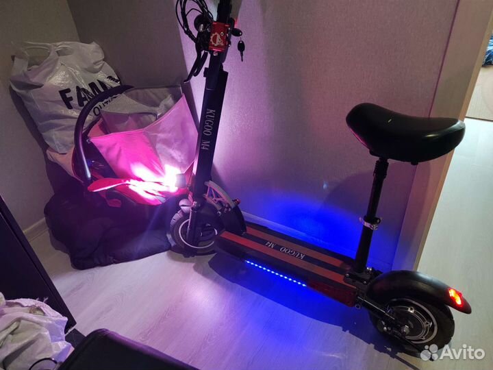 Самокат взрослый электрический бу