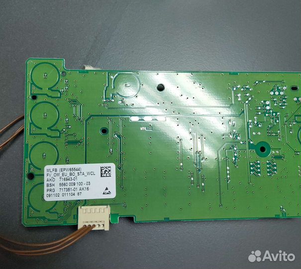 Модуль 00671688 стиральную Bosch wlx16161oe/20