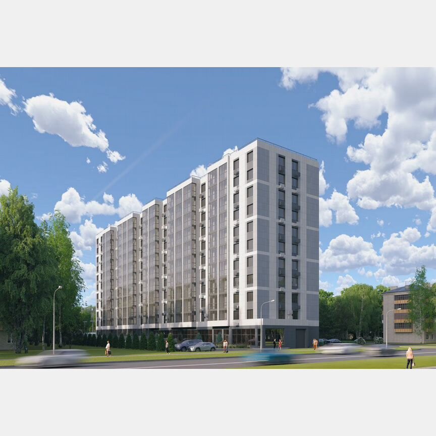 1-к. квартира, 51,6 м², 8/11 эт.
