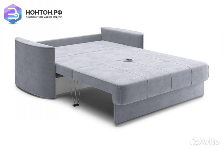 Диван еврокнижка Колибри серый