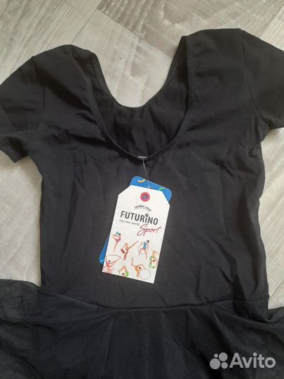 Купальник гимнастический, р.122-128,новый