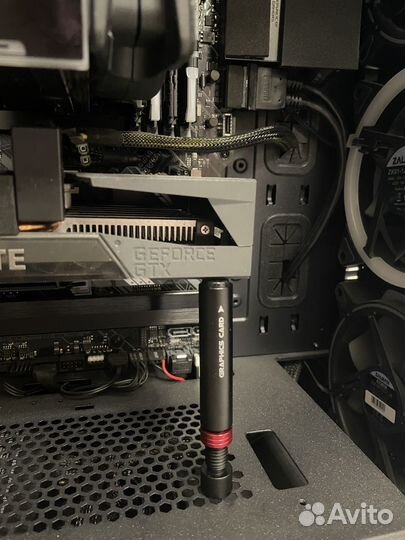 Подставка видеокарты металл 79-129мм