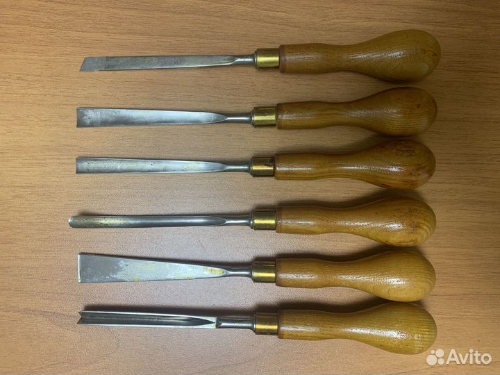 Наборы советских стамесок для резьбы