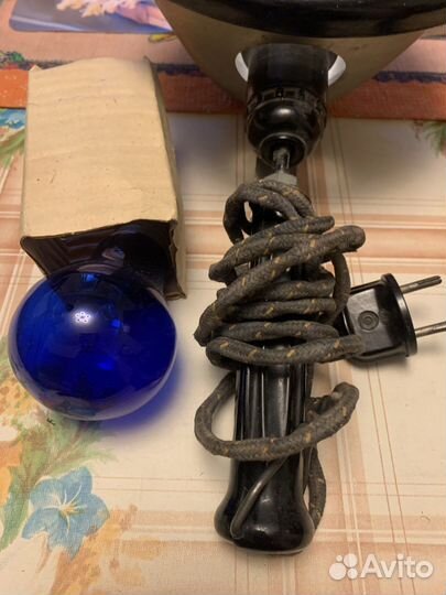 Рефлектор минина, синие лампочки