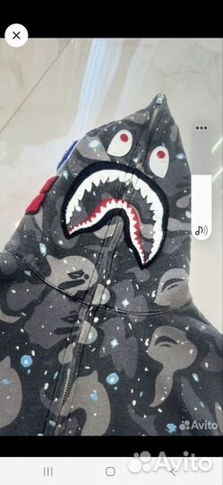 Зип худи bape
