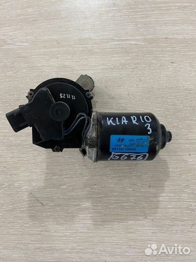 Моторчик дворников Kia Rio 3 2011-2015 6676