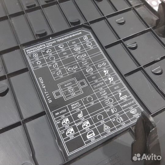 Накладка блока предохранителей Kia Rio QB G4FA