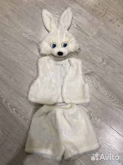 Новогодний костюм снеговика, лисички, зайчика и со