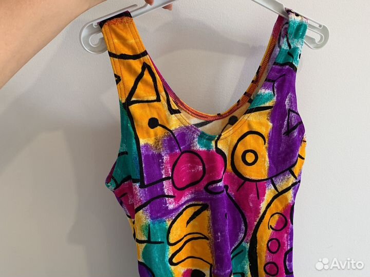 Купальник закрытый на рост до 160 см