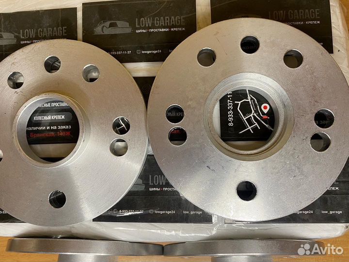 Проставки 4х100 и 5х100 10мм цо54.1 сквозные