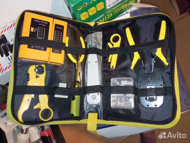 Набор инструментов для кабеля интернет