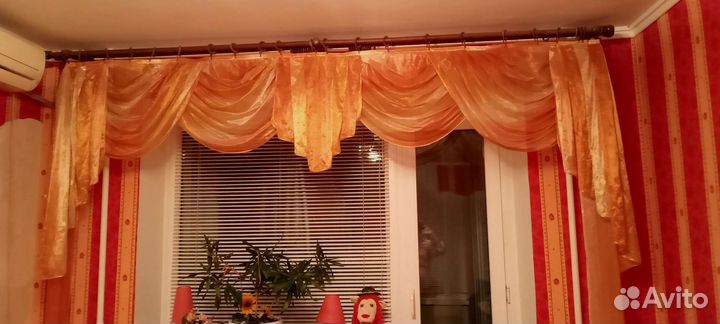 Ламбрекен из органзы