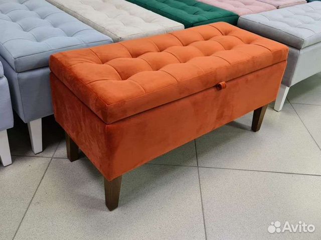 В наличии банкетка пуф в прихожую с ящиком