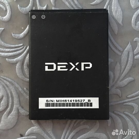 Новая батарея Dexp