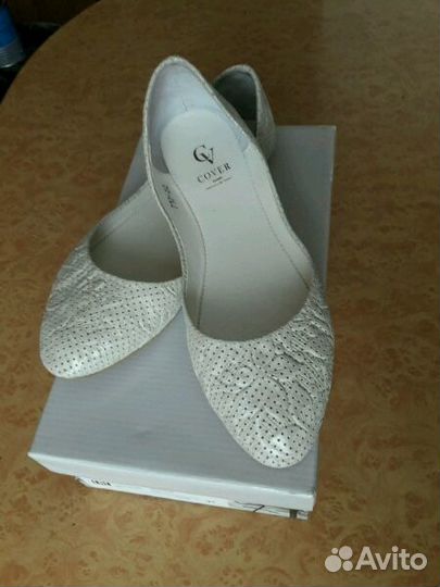 Балетки нат.кожа