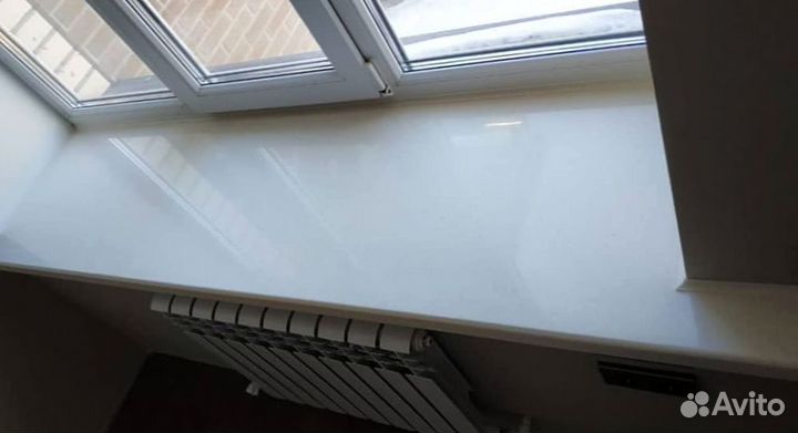 Подоконник из искусственного камня