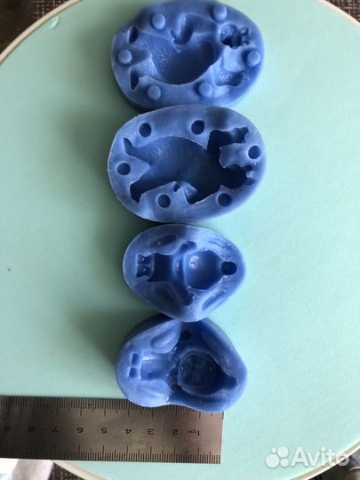 Формочки силиконовые Маша и медведь