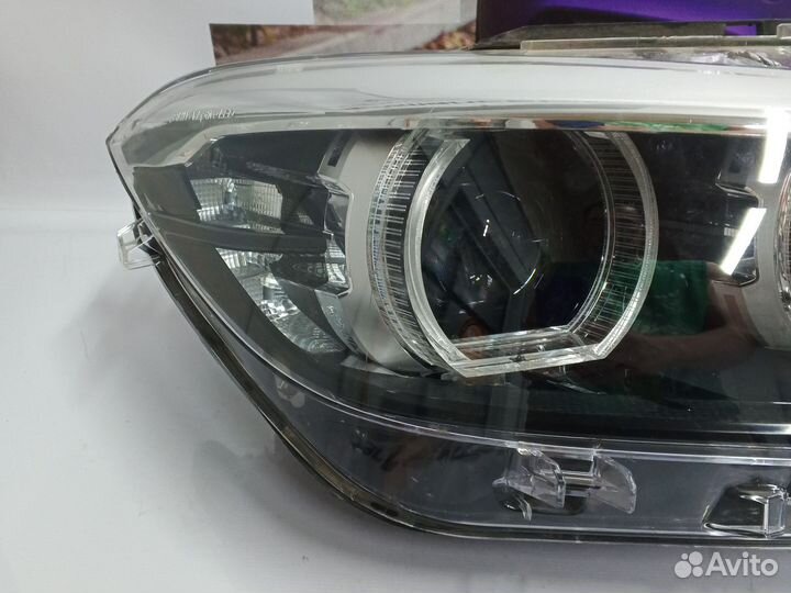 Фара правая Рестайлинг BMW F20 Black Adaptive LED