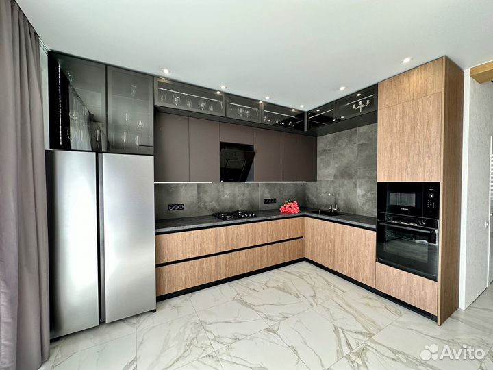 Прямая кухня на заказ под ключ в Челябинске