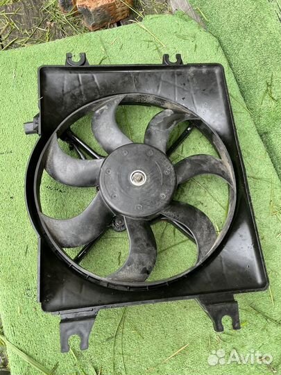 Вентилятор кондицианера hyundai accent tagaz