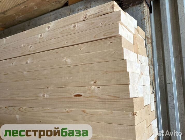 Доска сухая строганная