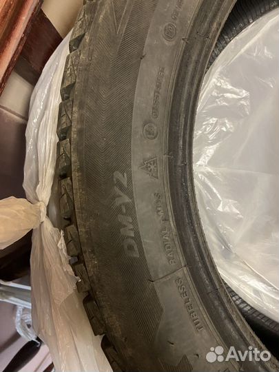 Резина blizzak dm v2 225/55/19
