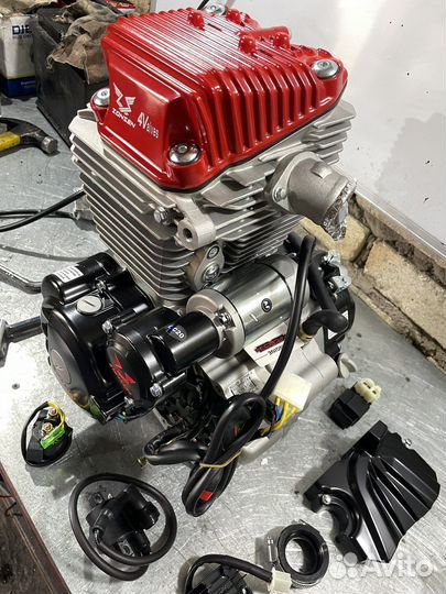 Двигатель 172FMM 4v zongshen zs172FMM-6