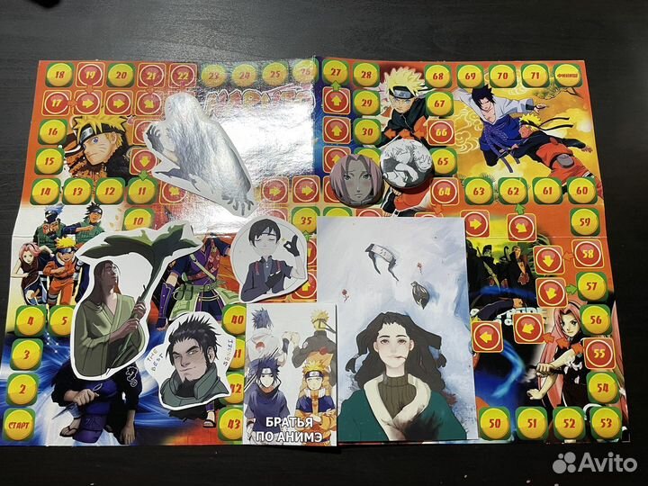 Naruto стикеры открытки значки