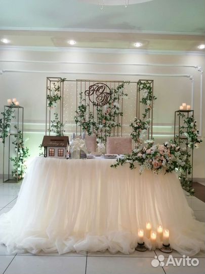 Свадебное оформление