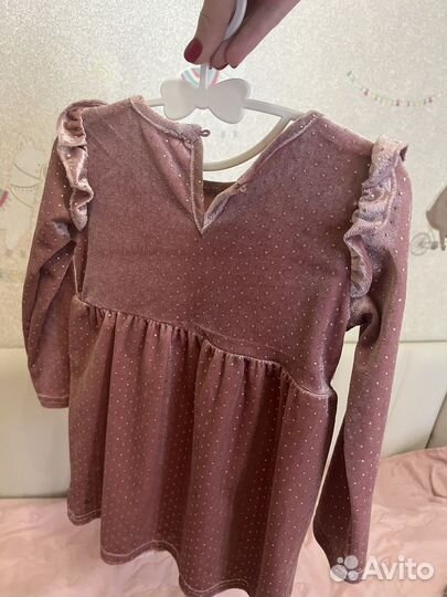 Платье для девочки 86