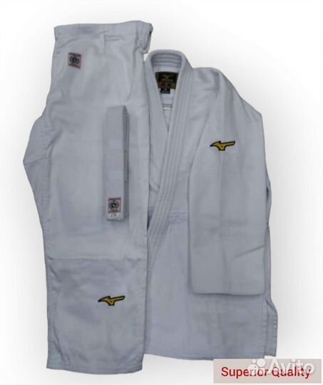 Кимоно для дзюдо Mizuno IJF 150/160/170/180/190 см